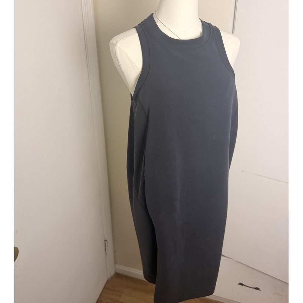 Lululemon Softstreme Back In Action Dress Black Size 6 Women's